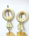 Classic Pure White Jasmine & Crown Flower Fresh Garland