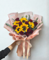 Sunflower Rose Mix Bouquet