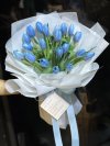 20 Blue Tulips Bouquet -  BEST SELLER!