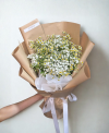 Daisy & Baby's Breath Mini Bouquet