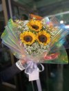 Sunflower mini bouquet