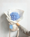 Blue Hydrangea Minimal Korean Bouquet