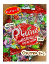 บ๊วยรวมรส คัดเม็ดพิเศษ 1ถุงx1000กรัม.