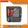 PB SWISS TOOLS ชุดไขควงพร้อมซองหนัง ด้ามSwissGrip 10 ชิ้น PB 8215.ind