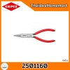 KNIPEX คีมปากแหลมแบบ Radio ด้ามบาง 6 นิ้ว 2501160 (Snipe Nose Side Cutting Pliers)