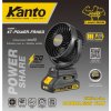 KANTO พัดลมไร้สาย รับประกันศูนย์ 6 เดือน(เลือกรุ่น) KT-POWER-FAN60(5นิ้ว)/KT-POWER-FAN62(8นิ้ว)/KT-POWER-FAN63(9นิ้ว)/ K