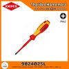 KNIPEX ไขควงกันไฟ แกนสลิม VDE 1000V หัวแฉก PH2 x 100 มม. 982402SL (98 24 02 SL)