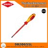 KNIPEX ไขควงกันไฟ แกนสลิม VDE 1000V หัวแบน SL 6.5 มม. x 150 มม. 982065SL (98 20 65 SL)