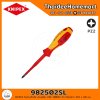 KNIPEX ไขควงกันไฟ แกนสลิม VDE 1000V หัว Pozidriv PZ2 x 80 มม. 982502SL (98 25 02 SL)