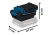 BOSCH ไฟฉาย LED 18V GLI18V-800 SOLO (ตัวเปล่า) 0601443600 รับประกันศูนย์ 1 ปี
