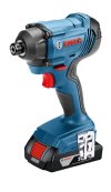BOSCH ไขควงกระแทกไร้สาย 18V. รุ่น GDR180-Li มอเตอร์แปรงถ่าน (แบตฯ1.5Ahx2) รับประกันศูนย์ 6 เดือน 06019G51K0
