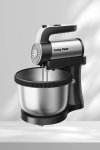 2in1 hand mixer with stand and bowl