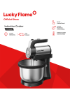 2in1 hand mixer with stand and bowl