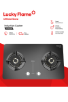 2-burner all counters applicable tempered glass gas hob, REGAL series