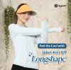 Jaket Anti UV Longshape Wanita UPF50+ Ice Cool Fabric