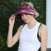 Topi Fashion Leaf Anti UV