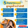 5 สัญญาณที่ที่พ่อแม่ควรรู้ว่า ลูกพูดช้ากว่าปกติ 5 สัญญาณที่ที่พ่อแม่ควรรู้ว่า ลูกพูดช้ากว่าปกติ