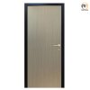 WPC-001 WPC Vacuum Door สี Ligth teak