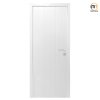 WPC-006 WPC Vacuum Door สี Wooden White