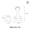 Door Stopper MDH-031-1 SS