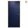 WPC Painting Door สี Deep Blue Sea