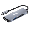 Moov HUB03 USB HubType C ฮับ 4 in 1 HDMI & USB Moov HUB03 USB HubType C ฮับ 4 in 1 HDMI & USB