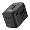 Moov TA06 หัวแปลงปลั๊กไฟ GaN 100W Universal Travel Adapter