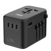 Moov TA07 หัวแปลงปลั๊กไฟ GaN 120W Universal Travel Adapter