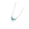 Bow Necklace(Turqoise)