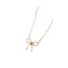 Bow Necklace(Moonstone)