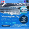 (กรุ๊ปทัวร์) 15-30 ก.ค.69 ล่องเรือสำราญ สหรัฐอเมริกา - แคนนาดา 13 คืน - Norwegian Joy