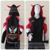เสื้อรุ่น Custom3สี ดำ-แดง-ขาว BIKER STYLE