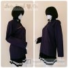 เสื้อช็อป Workshop shirt สีกรม แขนยาว ทรงสวยเก็บเอว(copy)