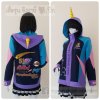 เสื้อรุ่น ตัดต่อ4สี ตัดต่อแหลมเอว กรม-ม่วงกลาง-ฟ้า-ชมพูอ่อน