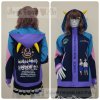 เสื้อรุ่น ตัดต่อ4สี ตัดต่อแหลมเอว กรม-ม่วงกลาง-ฟ้า-ชมพูอ่อน