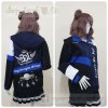 เสื้อรุ่น Custom ตัดต่อ4สี ดำ-กรม-ขาว-น้ำเงิน
