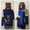เสื้อรุ่น Custom ตัดต่อ4สี กรม-น้ำเงิน-เทาอ่อน-เหลืองเข้ม