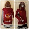 เสื้อรุ่น Custom3สี เลือดหมู-เทากลาง-เทาอ่อน ผ่าหน้าซ้าย