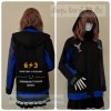 เสื้อรุ่น Custom3สี ดำ-เทาเข้ม-น้ำเงิน ผ่าหน้าซ้าย