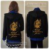 เสื้อรุ่น Basic ดำ-น้ำเงิน แต่งข้างตัว