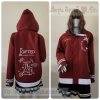 เสื้อรุ่น Custom2สี เลือดหมู-ขาว แต่งเส้น ข้อมือ/หมวก