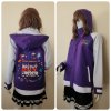 เสื้อรุ่น Standard ม่วงเข้ม-ขาว แขนสโลป