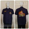 เสื้อช็อปคอจีน Workshop shirt สีกรม เก็บเอวทรงสวย