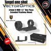 vector34mm X-MOD 1.5'' One Piece Extended Picatinny Mount