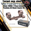 VECTOR OPTICS 30mm 20MOA 1-Piece Extended Picatinny AR Mount Coyote FD