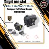 เรดดอทติดปืน Scrapper 1x25 Solar Power Multi Reticle