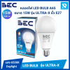 หลอดไฟ LED Bulb ขนาด 15W รุ่น ULTRA-X ขั้ว E27 Daylight - 6500K