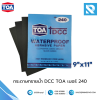 กระดาษทรายขัดน้ำ TOA TDCC 230x280mm. #240