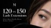 120 vs 150 Lash Extensions for Your Eye Shape ต่อขนตา 120 vs 150 เส้น แบบไหนเหมาะกับรูปตา