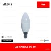 DNER หลอดไฟ LED CANDLE 5W ขั้ว E14